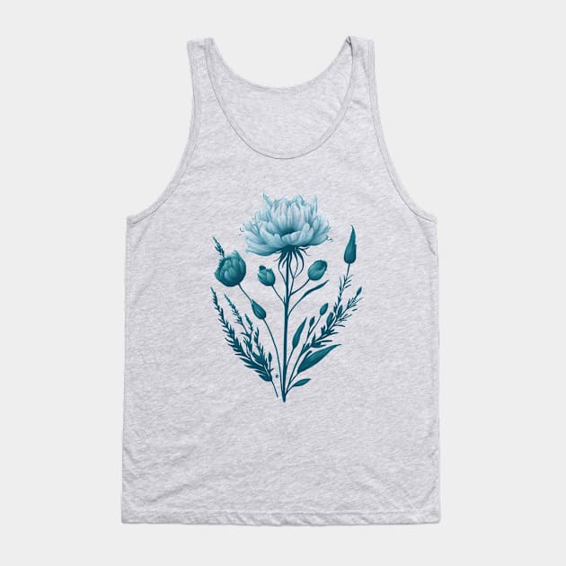 Wildflower Tank Top by Javisolarte